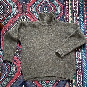 Pure Wool Roll Neck Sweater